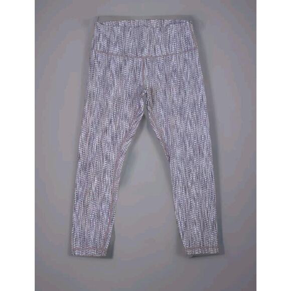 Wunder Under High Rise Legging Arrow Jacquard Antique Bark Copper Coil Size 10 - Picture 1 of 3